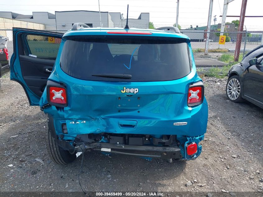 2022 Jeep Renegade Latitude 4X4 VIN: ZACNJDB17NPN60211 Lot: 39459499