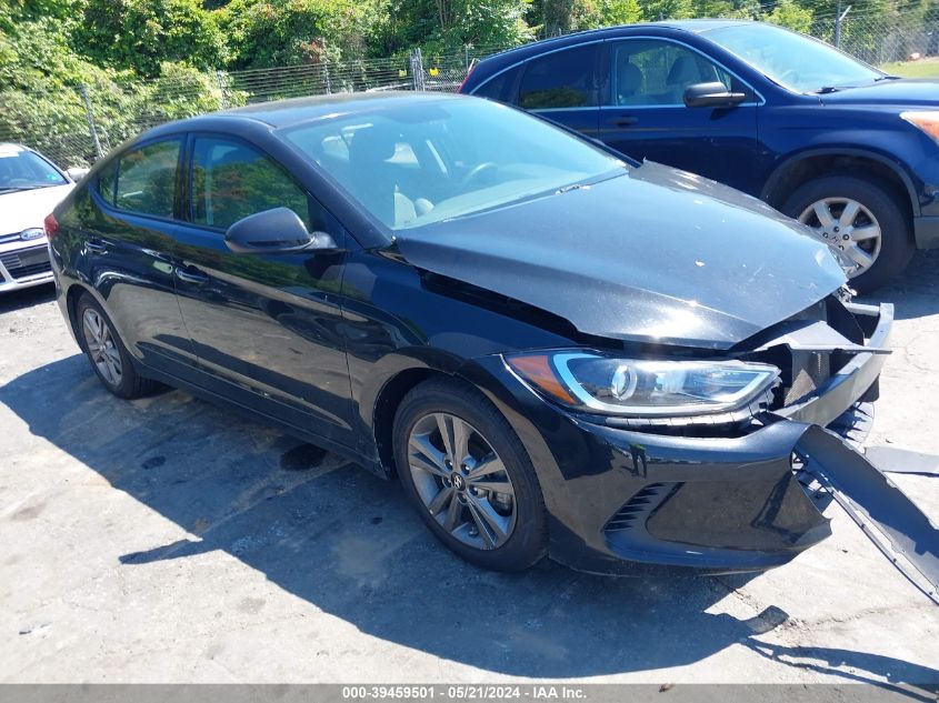 2018 Hyundai Elantra Sel VIN: 5NPD84LF0JH233981 Lot: 39459501