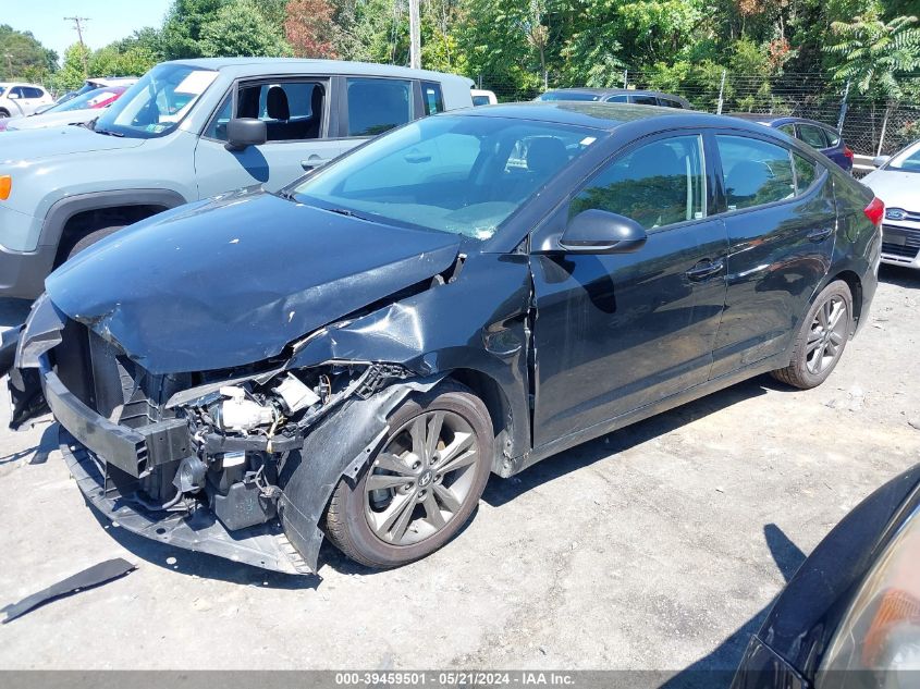 2018 Hyundai Elantra Sel VIN: 5NPD84LF0JH233981 Lot: 39459501