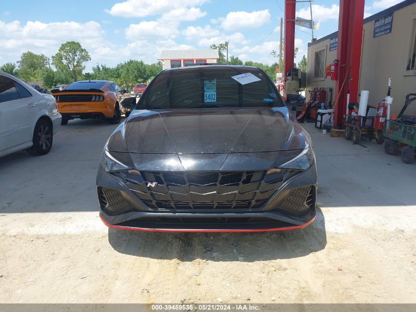 2023 Hyundai Elantra N VIN: KMHLW4AKXPU011895 Lot: 39459535