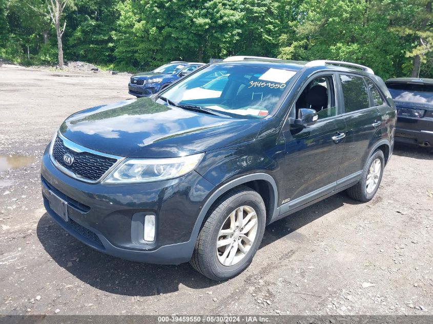 2015 Kia Sorento Lx VIN: 5XYKTCA67FG609674 Lot: 39459550