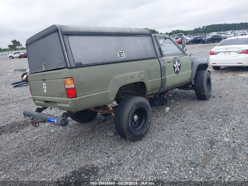 1985 Toyota Pickup 1/2 Ton Rn50 VIN: JT4RN50R6F0098190 Lot: 39459560