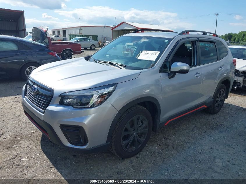 2021 Subaru Forester Sport VIN: JF2SKARC9MH509017 Lot: 39459569