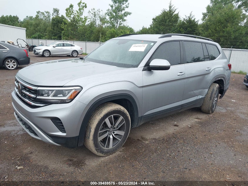 VIN 1V2DP2CA7PC502833 2023 VOLKSWAGEN ATLAS SE