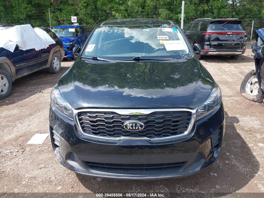 2019 Kia Sorento 2.4L L VIN: 5XYPG4A33KG581579 Lot: 39459586