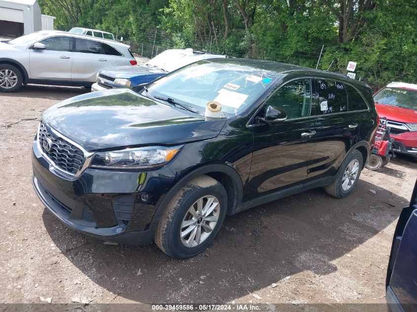 2019 Kia Sorento 2.4L L VIN: 5XYPG4A33KG581579 Lot: 39459586