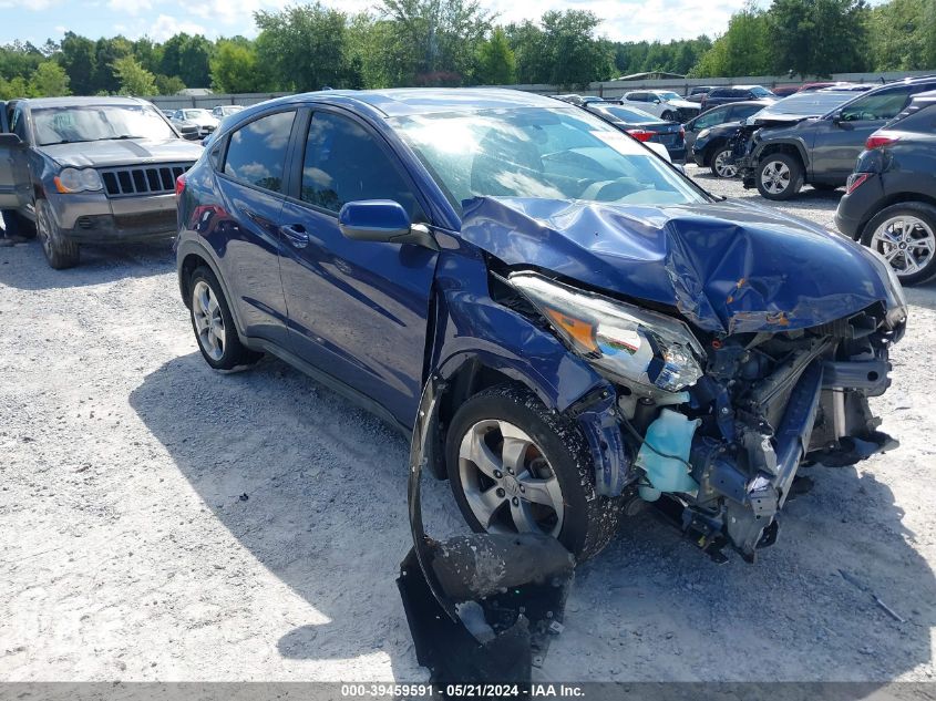 2017 Honda Hr-V Lx VIN: 3CZRU5H34HG709278 Lot: 39459591