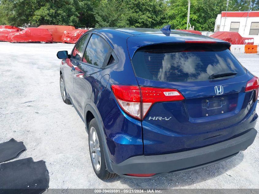 2017 Honda Hr-V Lx VIN: 3CZRU5H34HG709278 Lot: 39459591