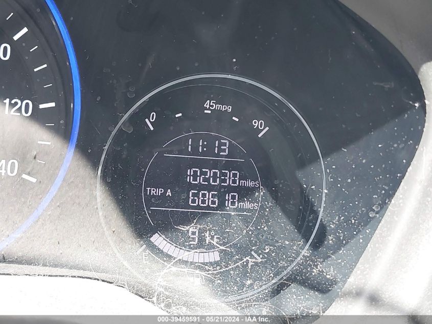 2017 Honda Hr-V Lx VIN: 3CZRU5H34HG709278 Lot: 39459591