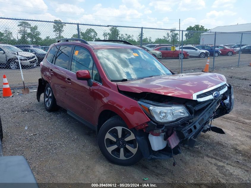 2018 Subaru Forester 2.5I Limited VIN: JF2SJAJC9JH603389 Lot: 39459612