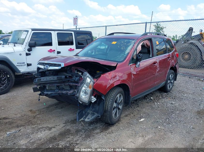 2018 Subaru Forester 2.5I Limited VIN: JF2SJAJC9JH603389 Lot: 39459612