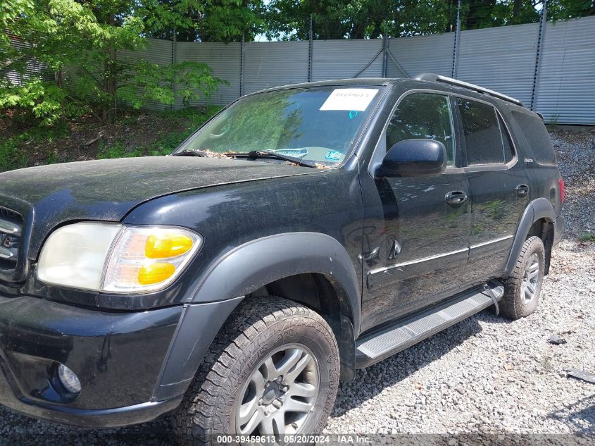 2003 Toyota Sequoia Limited V8 VIN: 5TDBT48A03S170946 Lot: 39459613