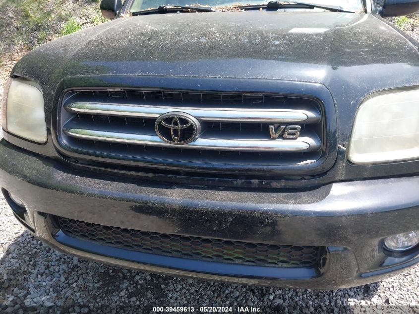 2003 Toyota Sequoia Limited V8 VIN: 5TDBT48A03S170946 Lot: 39459613