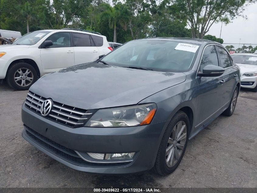 2012 Volkswagen Passat 2.5L Sel Premium VIN: 1VWCH7A31CC013668 Lot: 39459622