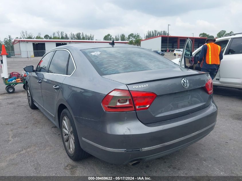 2012 Volkswagen Passat 2.5L Sel Premium VIN: 1VWCH7A31CC013668 Lot: 39459622