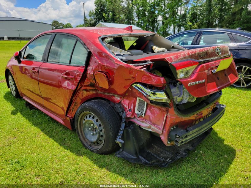 2021 Toyota Corolla VIN: JTDEPMAE9MJ141801 Lot: 39459623