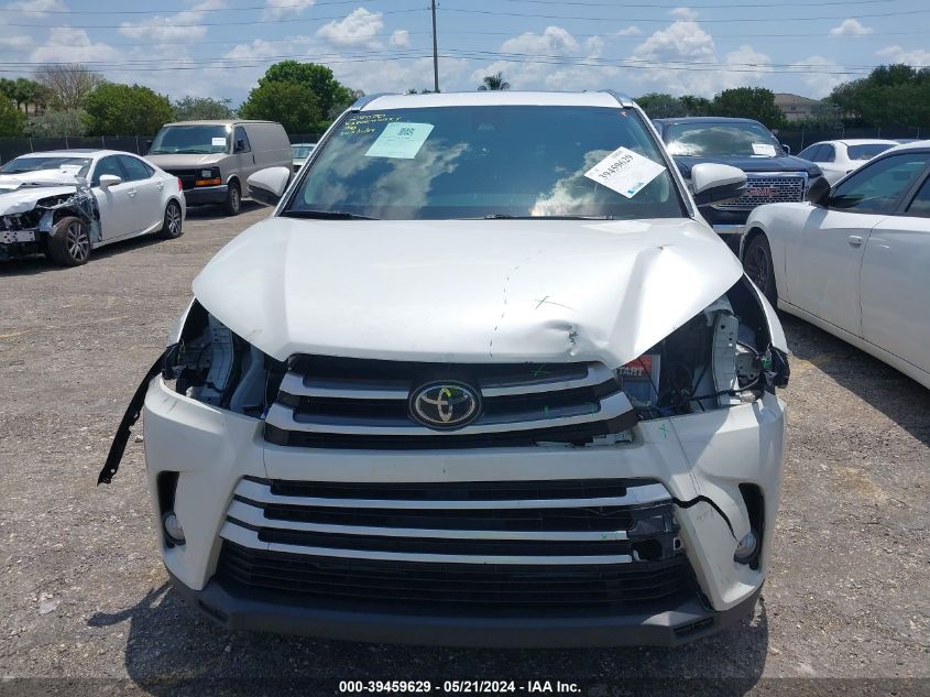 2017 Toyota Highlander Se/Xle VIN: 5TDKZRFH0HS202460 Lot: 39459629