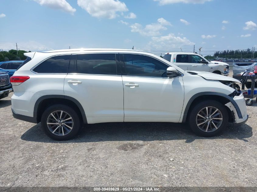 2017 Toyota Highlander Se/Xle VIN: 5TDKZRFH0HS202460 Lot: 39459629