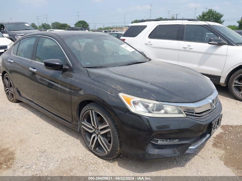 2017 Honda Accord Sport VIN: 1HGCR2F5XHA004629 Lot: 39459631