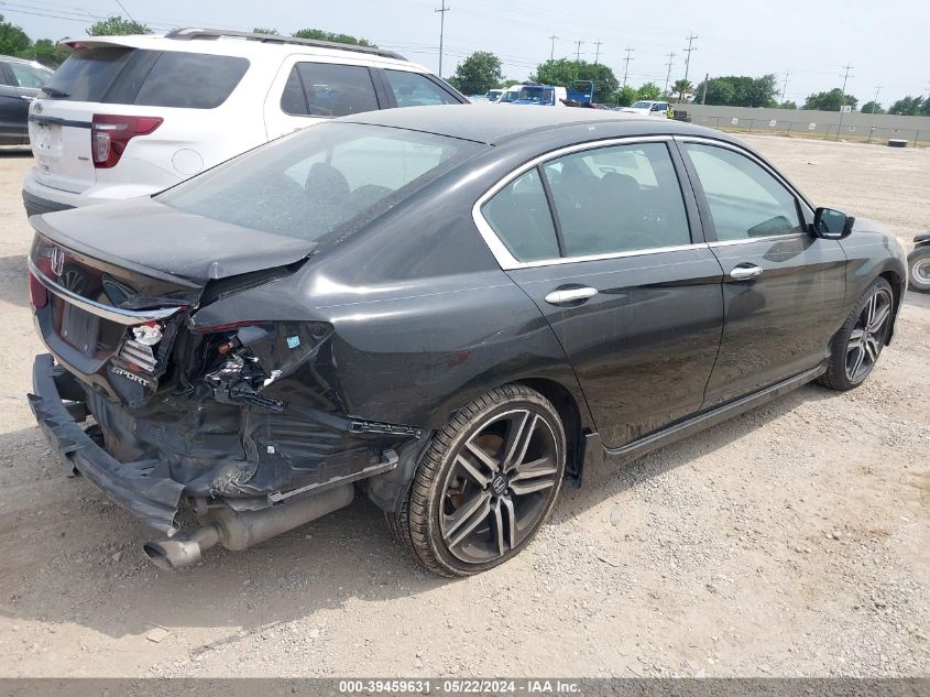 2017 Honda Accord Sport VIN: 1HGCR2F5XHA004629 Lot: 39459631