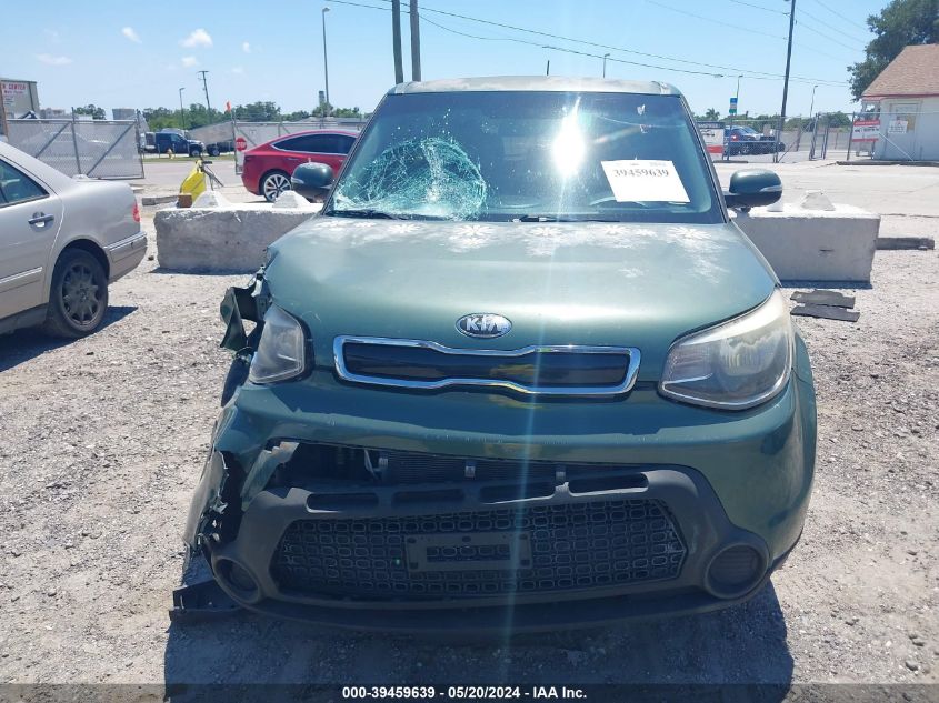 2014 Kia Soul + VIN: KNDJP3A56E7013961 Lot: 39459639