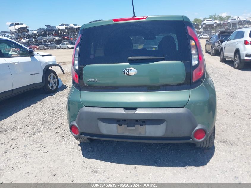 2014 Kia Soul + VIN: KNDJP3A56E7013961 Lot: 39459639