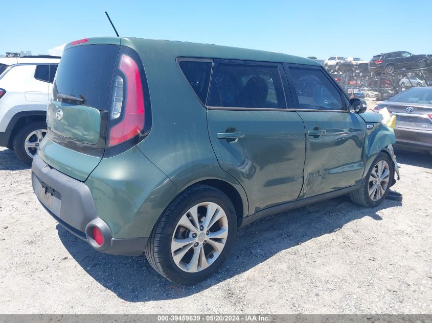 2014 Kia Soul + VIN: KNDJP3A56E7013961 Lot: 39459639