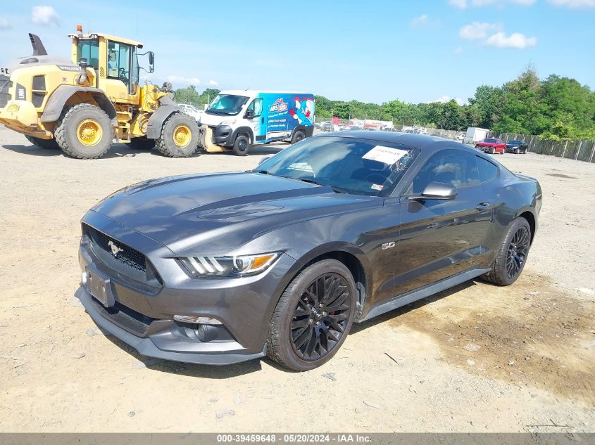 2016 Ford Mustang Gt VIN: 1FA6P8CFXG5208118 Lot: 39459648