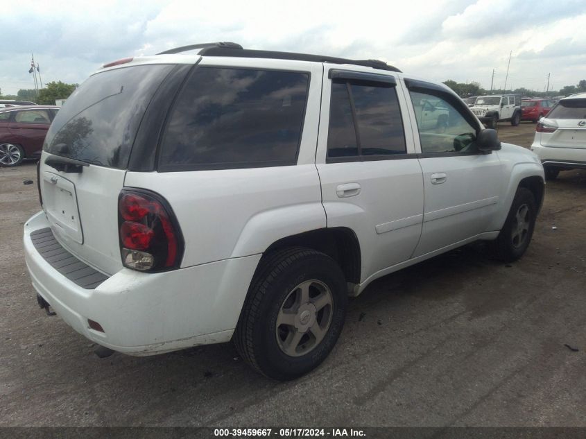 2008 Chevrolet Trailblazer Lt VIN: 1GNDS13S982236216 Lot: 39459667