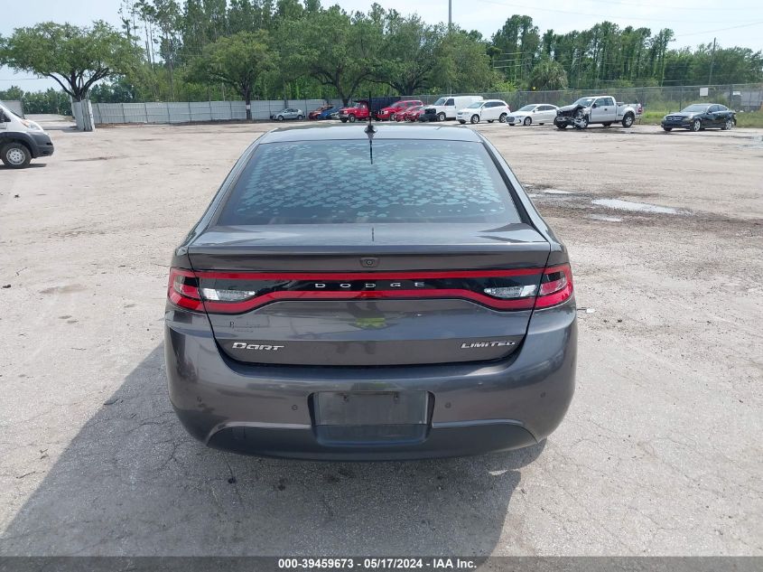 2015 Dodge Dart Limited VIN: 1C3CDFCB3FD166729 Lot: 39459673