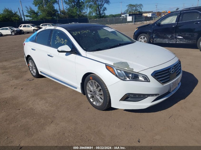 2015 Hyundai Sonata Limited VIN: 5NPE34AF5FH112568 Lot: 39459691