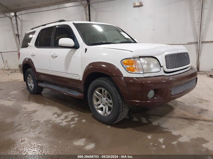 2003 Toyota Sequoia Limited V8 VIN: 5TDBT48A53S138669 Lot: 39459703