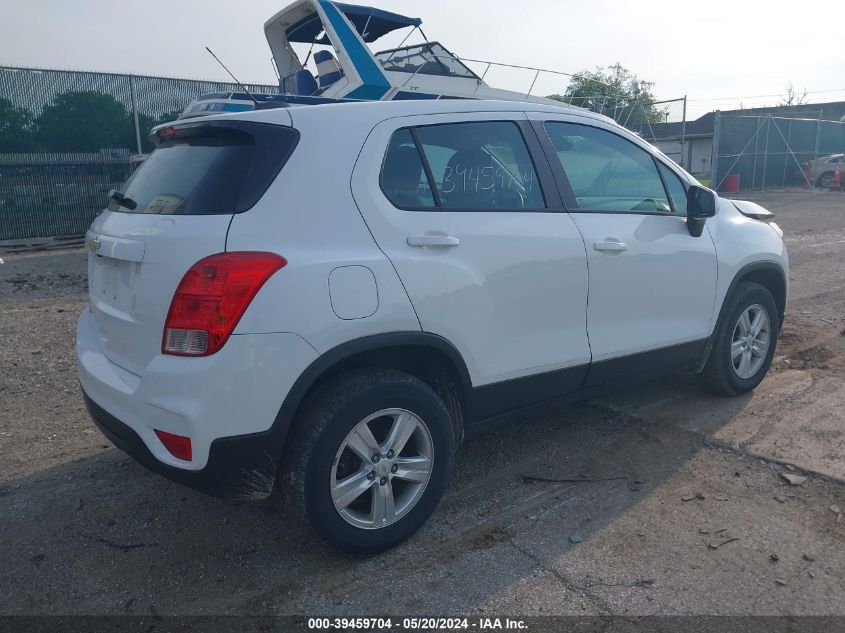 2017 Chevrolet Trax Ls VIN: KL7CJNSB4HB177606 Lot: 39459704