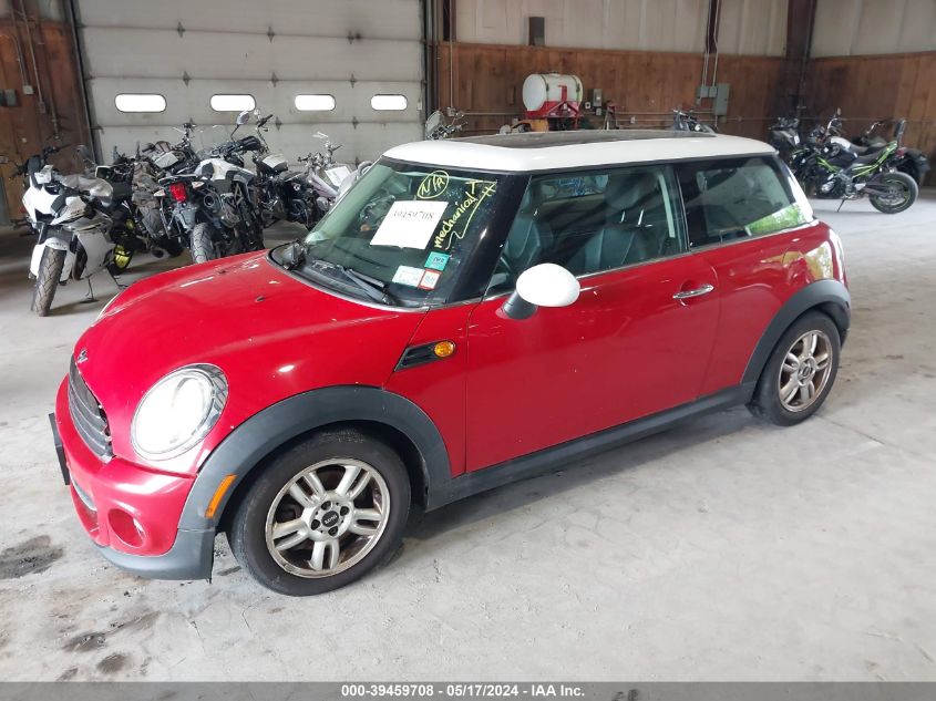 2012 Mini Cooper VIN: WMWSU3C54CT264876 Lot: 39459708