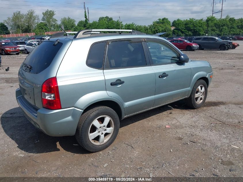 2008 Hyundai Tucson Gls VIN: KM8JM12B98U733130 Lot: 39459719