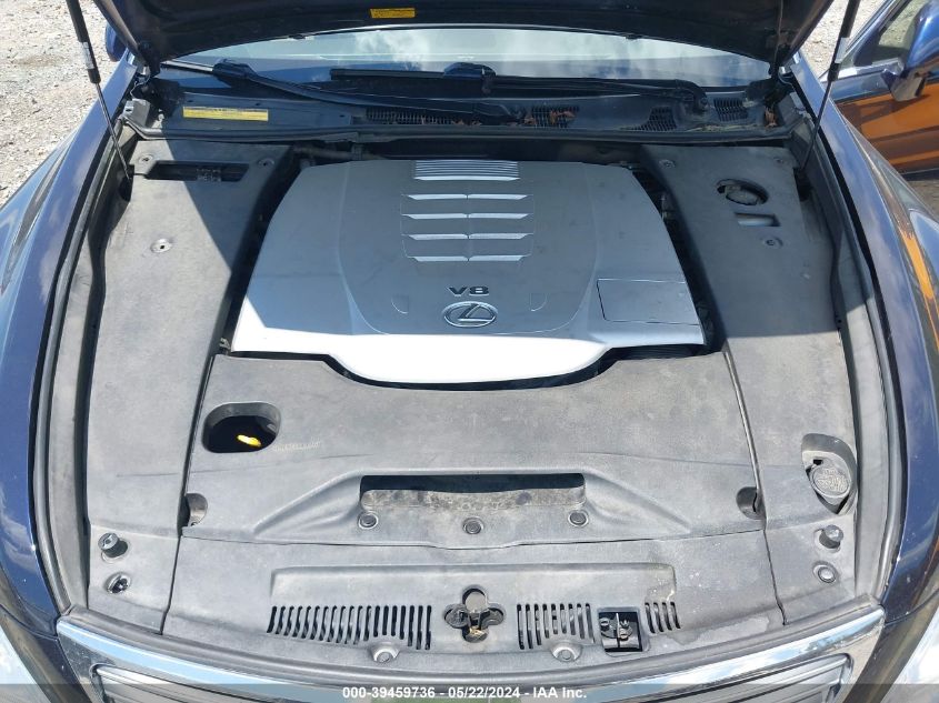 2007 Lexus Ls 460 VIN: JTHBL46F575005127 Lot: 39459736