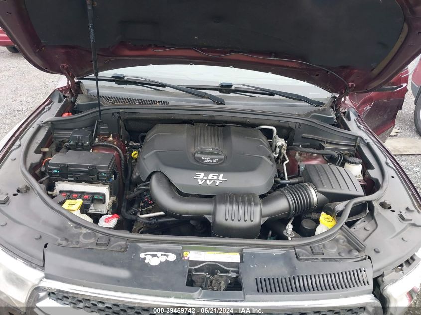 2012 Dodge Durango Sxt VIN: 1C4RDJAG2CC148120 Lot: 39459742