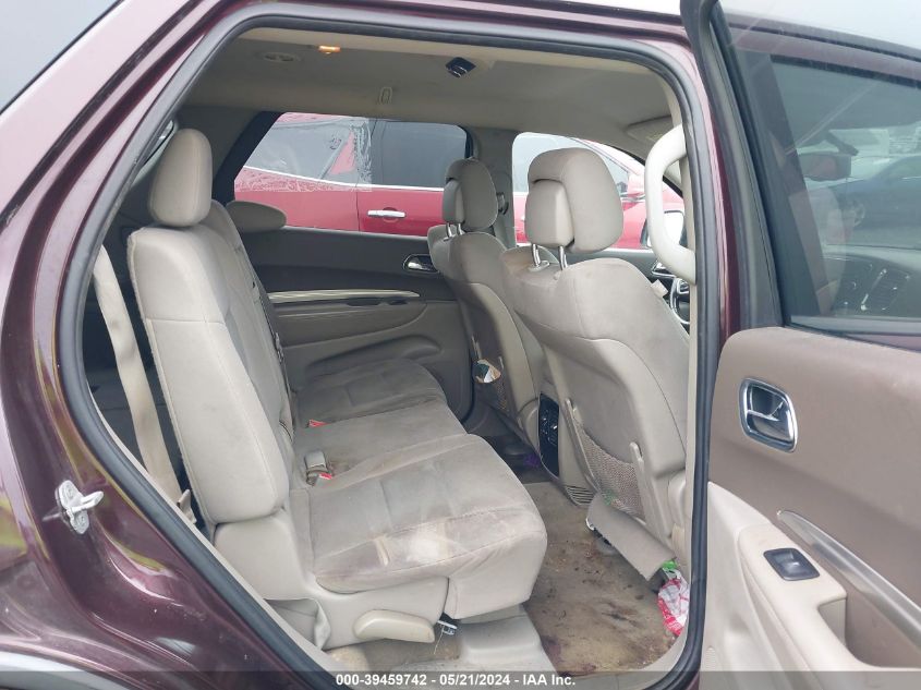 2012 Dodge Durango Sxt VIN: 1C4RDJAG2CC148120 Lot: 39459742