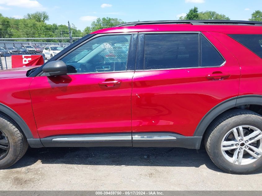 2022 Ford Explorer Xlt VIN: 1FMSK8DH7NGA33539 Lot: 39459750