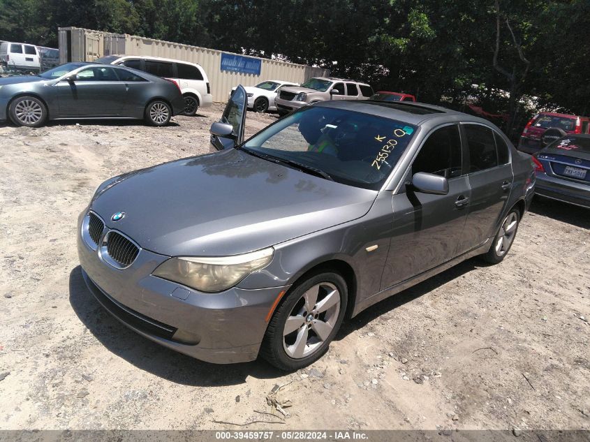 2008 BMW 528Xi VIN: WBANV13538CZ55130 Lot: 39459757