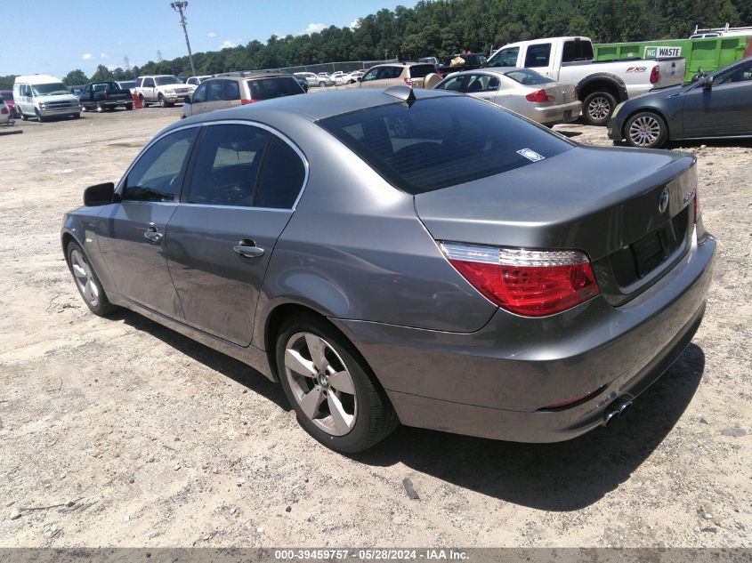 2008 BMW 528Xi VIN: WBANV13538CZ55130 Lot: 39459757