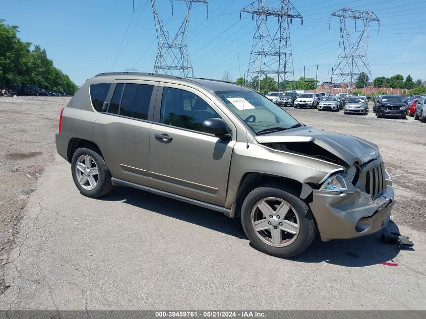 2008 Jeep Compass Sport VIN: 1J8FT47W18D760857 Lot: 39459761