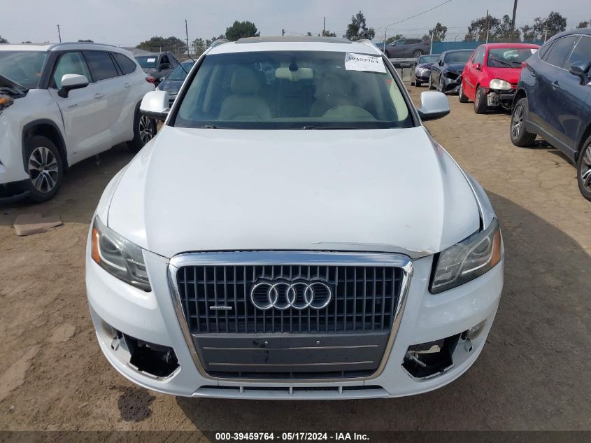 2012 Audi Q5 2.0T Premium VIN: WA1LFAFP1CA050162 Lot: 39459764