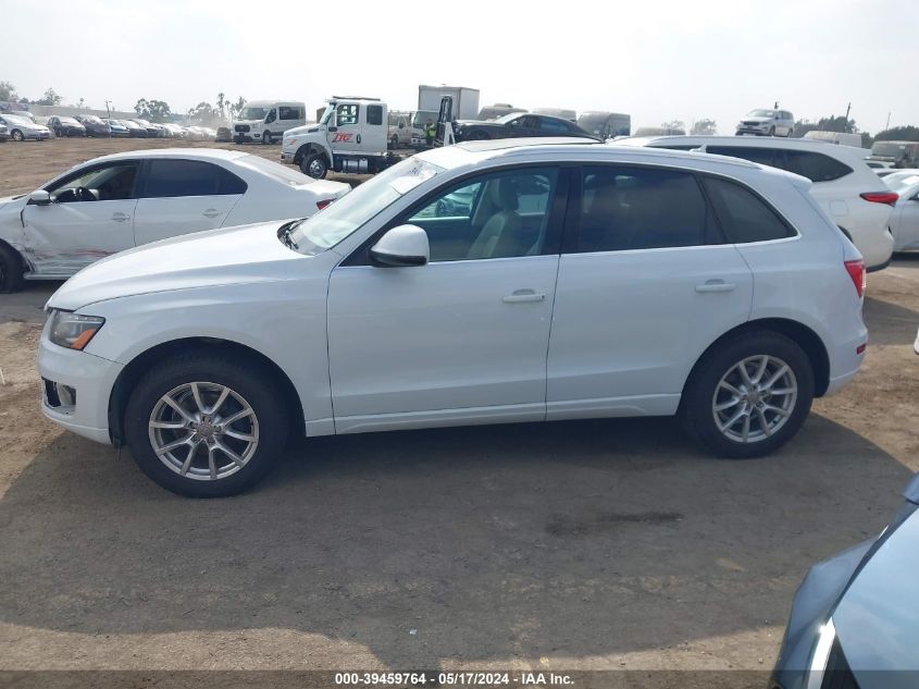 2012 Audi Q5 2.0T Premium VIN: WA1LFAFP1CA050162 Lot: 39459764