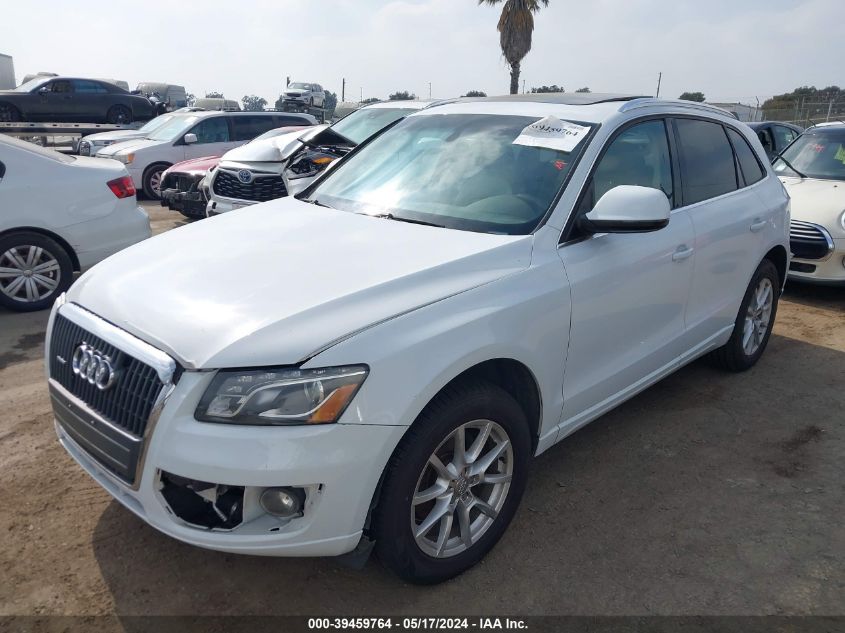 2012 Audi Q5 2.0T Premium VIN: WA1LFAFP1CA050162 Lot: 39459764