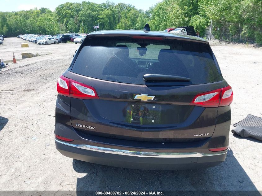 2020 Chevrolet Equinox Awd Lt 1.5L Turbo VIN: 2GNAXUEV3L6107459 Lot: 39459782