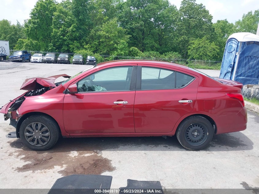2019 Nissan Versa 1.6 Sv VIN: 3N1CN7AP9KL813557 Lot: 39459787
