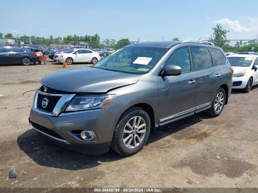 2015 Nissan Pathfinder Sl VIN: 5N1AR2MMXFC601969 Lot: 39459788