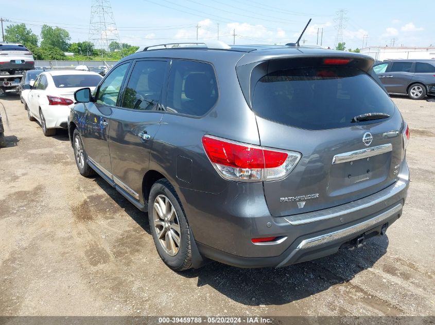 2015 Nissan Pathfinder Sl VIN: 5N1AR2MMXFC601969 Lot: 39459788