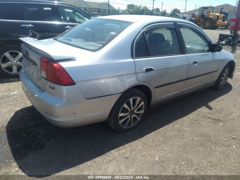 2003 Honda Civic Lx VIN: 2HGES16553H567248 Lot: 39459809